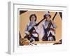 Bonnie Scotland, US Lobbycard, L-R: Stan Laurel, Oliver Hardy, 1935-null-Framed Art Print