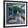 Bonny and Clyde-Jerzy Marek-Framed Giclee Print