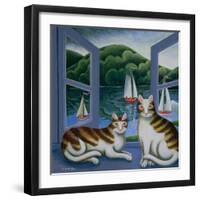 Bonny and Clyde-Jerzy Marek-Framed Giclee Print