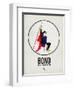 Bono Watercolor-David Brodsky-Framed Art Print