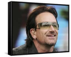 Bono-null-Framed Stretched Canvas