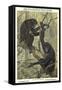 Bonobo Pygmy Chimpanzee-null-Framed Stretched Canvas