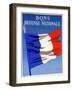 Bons De La Defense Nationale, French Poster, C1944-null-Framed Giclee Print