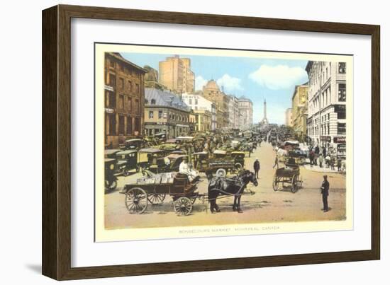 Bonsecours Market, Montreal-null-Framed Art Print