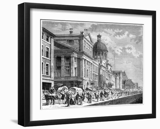 Bonsecours, Montreal, Canada, 19th Century-Deroy-Framed Giclee Print