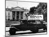 Bonus Army Veterans from Chattanooga, Parade Past White House in a Truck, May 18, 1932-null-Mounted Photo