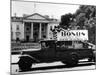 Bonus Army Veterans from Chattanooga, Parade Past White House in a Truck, May 18, 1932-null-Mounted Photo