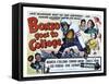 Bonzo Goes to College, Edmund Gwenn, Bonzo, Charles Drake, Maureen O'Sullivan, Gigi Perreau, 1952-null-Framed Stretched Canvas