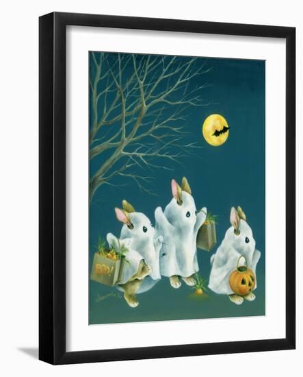 Boo Bunnies-Peggy Harris-Framed Giclee Print