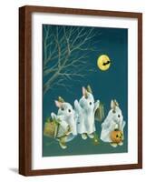 Boo Bunnies-Peggy Harris-Framed Giclee Print