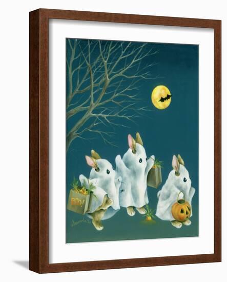 Boo Bunnies-Peggy Harris-Framed Giclee Print