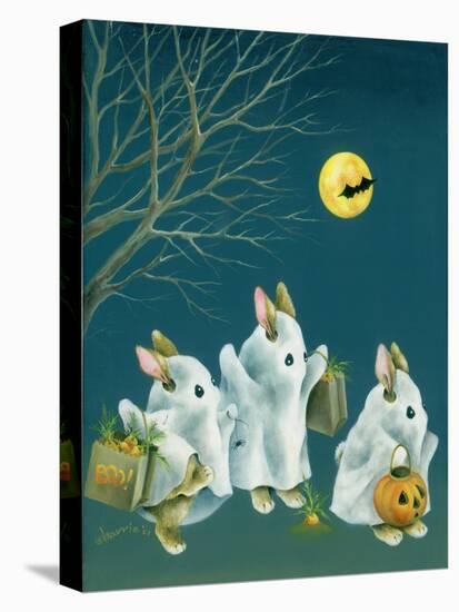 Boo Bunnies-Peggy Harris-Stretched Canvas