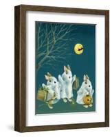 Boo Bunnies-Peggy Harris-Framed Giclee Print