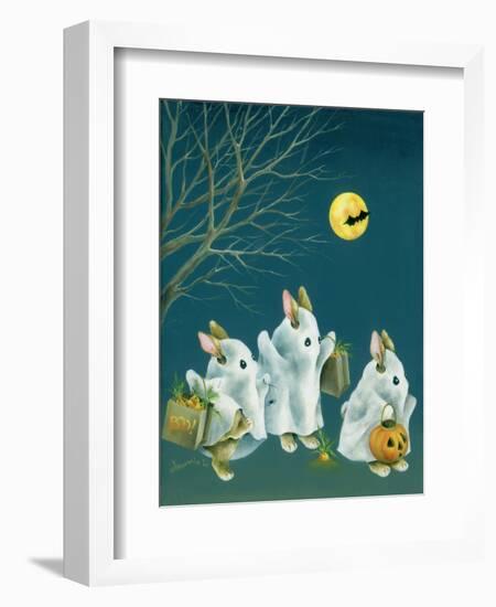 Boo Bunnies-Peggy Harris-Framed Giclee Print