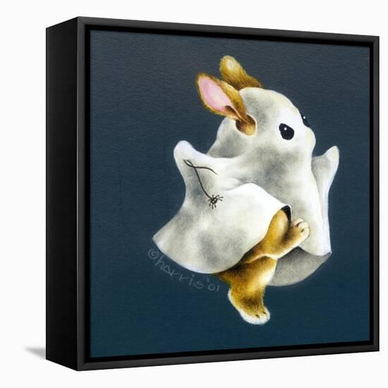 Boo Bunny's Big Night-Peggy Harris-Framed Stretched Canvas