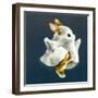 Boo Bunny's Big Night-Peggy Harris-Framed Giclee Print