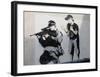 Boo!-Banksy-Framed Giclee Print