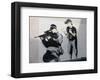 Boo!-Banksy-Framed Giclee Print