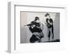 Boo!-Banksy-Framed Giclee Print