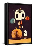 Boo!-Treechild-Framed Stretched Canvas