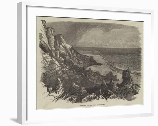 Boobjerg, on the Coast of Jutland-null-Framed Giclee Print