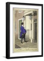 Boodle's Club, 1820-Isaac Cruikshank-Framed Giclee Print