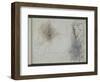 Book 58, Folio 20 Recto; Nu Observed by an Old Man "-null-Framed Giclee Print