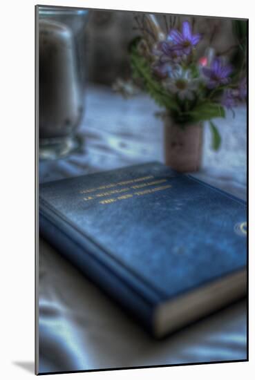 Book and Flowers-Nathan Wright-Mounted Photographic Print