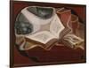 Book and Fruit Bowl-Juan Gris-Framed Giclee Print