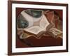 Book and Fruit Bowl-Juan Gris-Framed Giclee Print