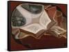 Book and Fruit Bowl-Juan Gris-Framed Stretched Canvas