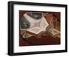 Book and Fruit Bowl-Juan Gris-Framed Premium Giclee Print