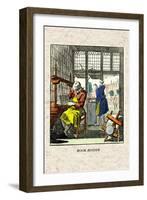 Book Binder-null-Framed Art Print