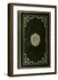 Book Binding with the Coat of Arms of Napoleon Bonaparte-null-Framed Giclee Print