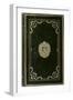 Book Binding with the Coat of Arms of Napoleon Bonaparte-null-Framed Giclee Print