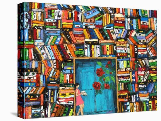 Book Cafe-Jukyong Park-Stretched Canvas