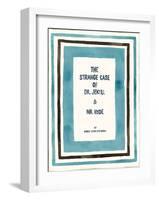 Book Club - Jekyll-Kristine Hegre-Framed Giclee Print