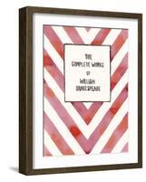 Book Club - Shakespeare-Kristine Hegre-Framed Giclee Print