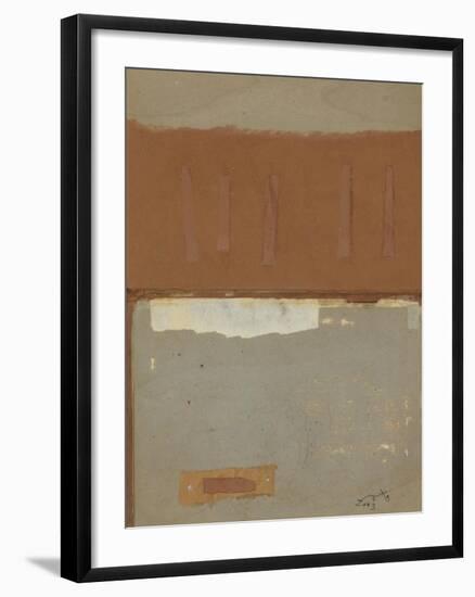 Book Cover 15-Qasim Sabti-Framed Art Print