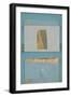 Book Cover 17-Qasim Sabti-Framed Art Print