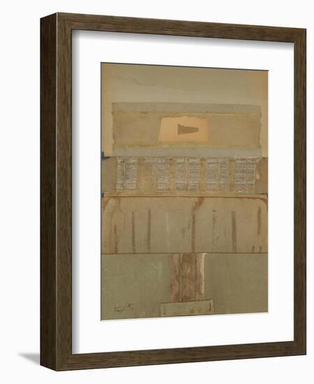 Book Cover 19-Qasim Sabti-Framed Art Print