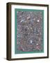 BOOK Cover. 2020 (2), 2020 (Detritus on Recycled Book Cover)-Peter McClure-Framed Giclee Print