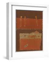 Book Cover 24-Qasim Sabti-Framed Art Print