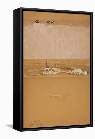 Book Cover 26-Qasim Sabti-Framed Stretched Canvas