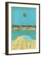 Book Cover 2-Qasim Sabti-Framed Art Print