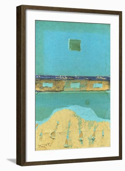 Book Cover 2-Qasim Sabti-Framed Art Print