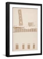 Book Cover 35-Qasim Sabti-Framed Art Print