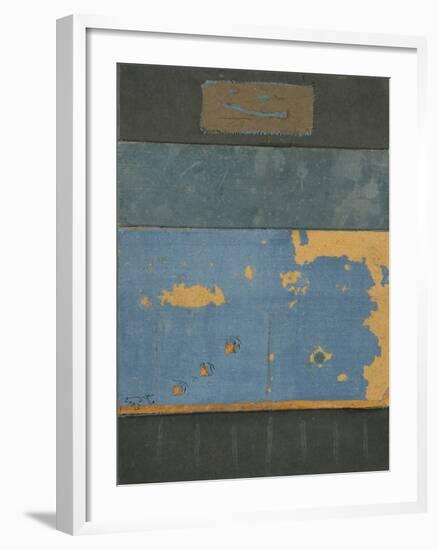 Book Cover 37-Qasim Sabti-Framed Art Print