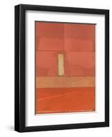 Book Cover 47-Qasim Sabti-Framed Art Print