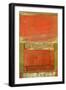 Book Cover 5-Qasim Sabti-Framed Art Print